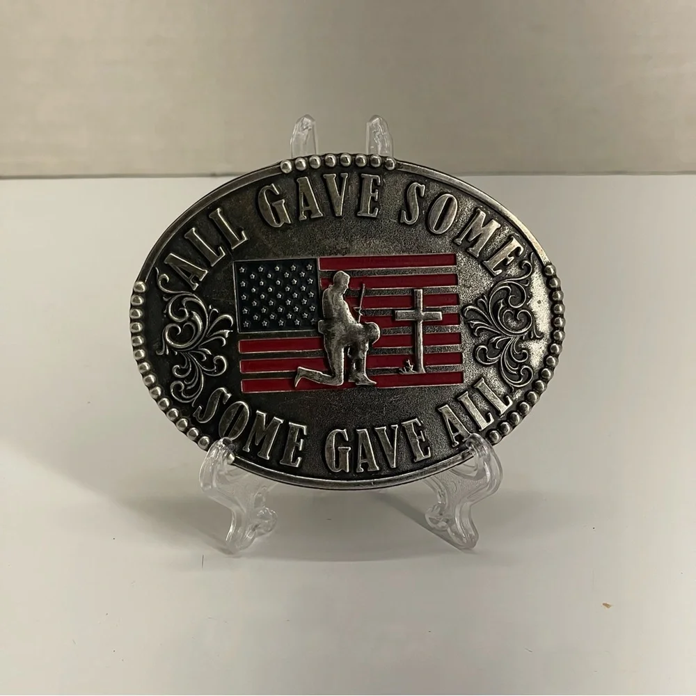 Cody James® Men's Military Memorial Belt Buckle 4x3
